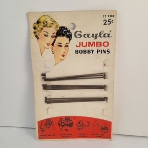Antique/Vintage Gayla Jumbo Bobby Pins